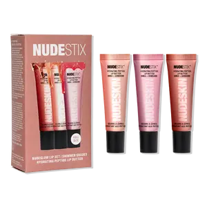 NUDESTIX Nudeglow Lip Set - Hydrating Peptide Lip Butter
