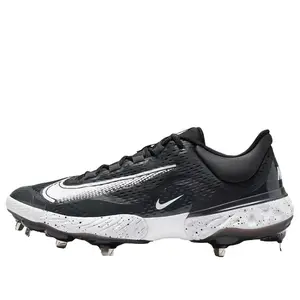 Nike Alpha Huarache Elite 4 Low Black / White - Dark Smoke Grey  DJ6521-003 Men's