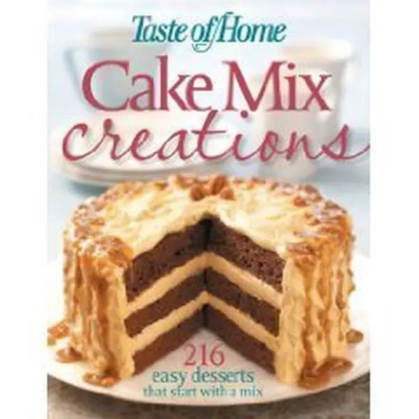 USED Book - Taste of Home: Cake Mix Creations: 216 Easy Desserts That Start with a Mix by Taste of Home (2008) Hardcover by Taste of Home (Hardcover) - english