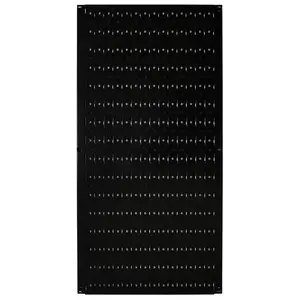 Black Pegboard - 32in x 16in - metal - easy install