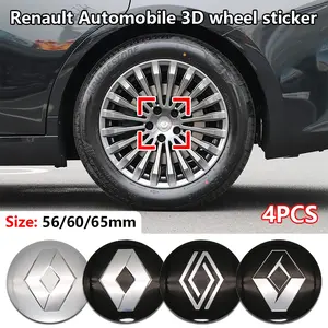 Hub Modification Cover Sticker Car Hub Sticker Hub Center Decal Suitable for Hub Center Location Decoration Suitable for Renault Captur/5 E-Tech/Austral/Arkana and other models sold on the market.