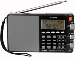 Tecsun PL880 Portable Digital PLL Dual Conversion AM/FM Longwave Shortwave Radio with SSB (Single Side Band) Reception