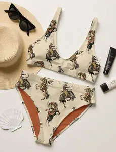 Cowboy Bikini Set For Women Set