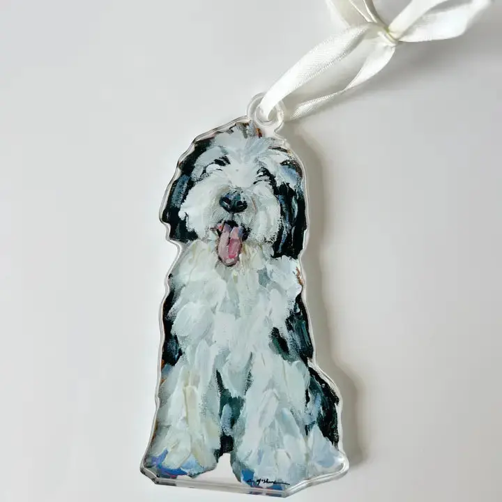 Sheepdoodle Ornament