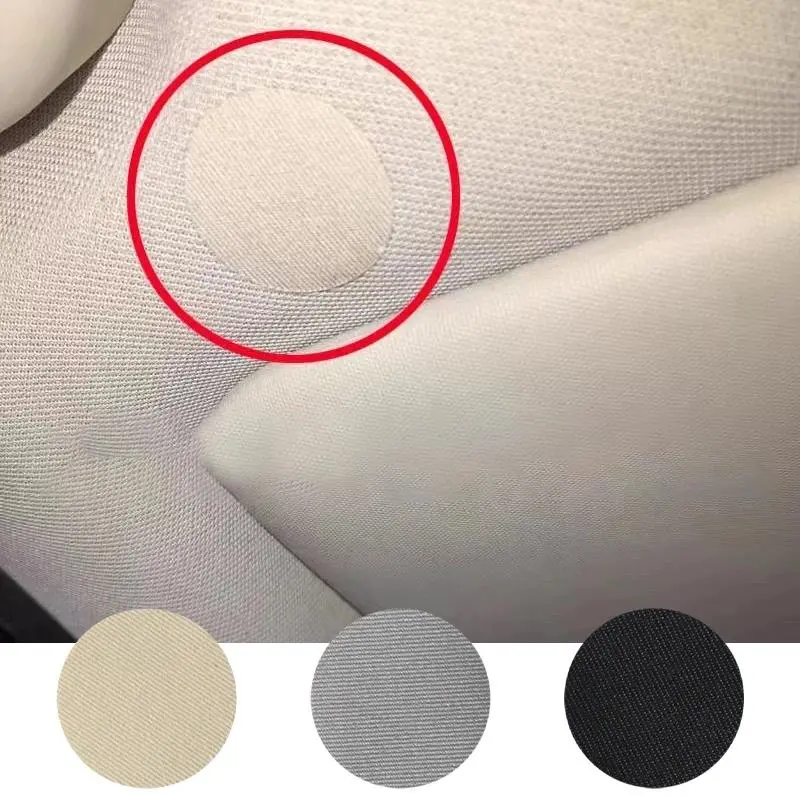 2026 New Car Roof Headliner Repair Stickers Self-adhesive Fabric Patches for Cigarette Burn Holes Stains Cover Interior Ceiling Repair For your Cars