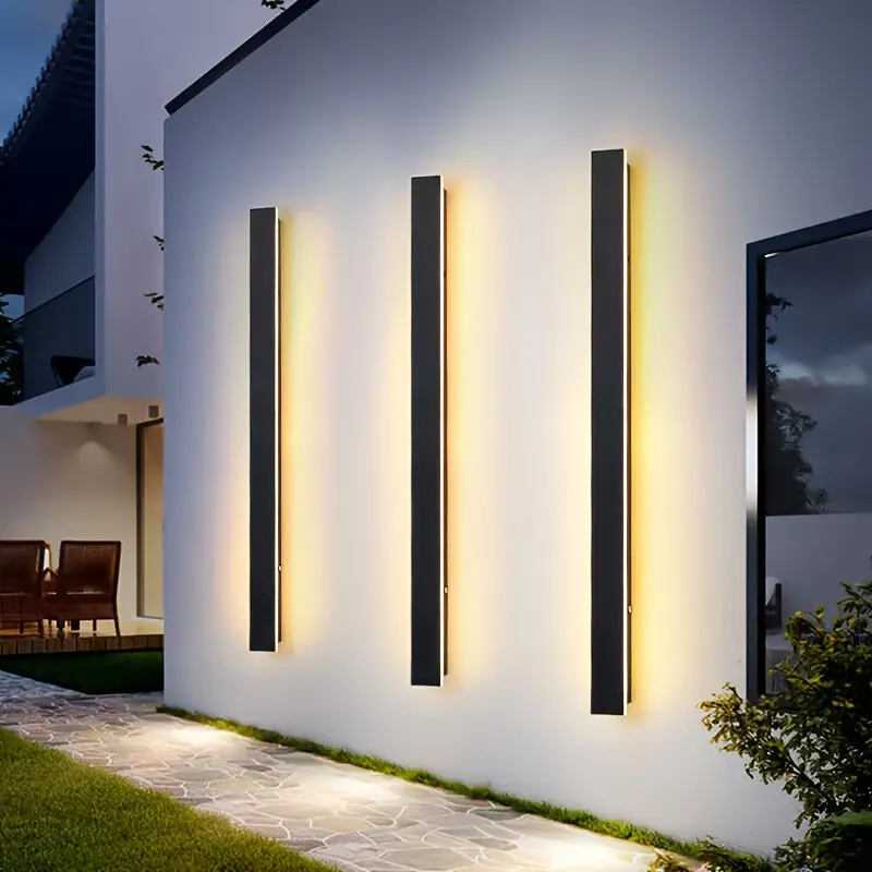 Modern Ambience LED Wall Lamp - Dimmable, Energy-Efficient, Durable Corner Lighting with Easy Installation for Dining Room, Living Area & Staircase - Sleek, Space-Saving Design with Long-Lasting Performance