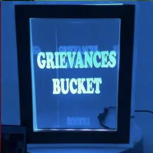 Personalized Donation Jar with Free Engraving – Tip Jar, Multi Color Changing LED, Custom Charity Container, Fundraising Box, Unique Gift