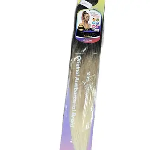 New Innocence Ezbraid 30” T1B/27/613 Braiding Hair Pre-stretched Pre-layered