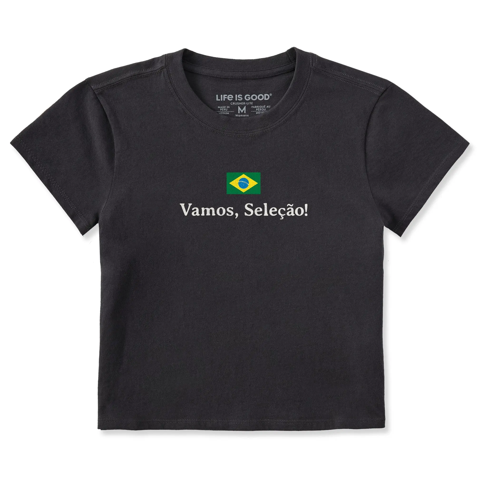 Women's Brazil Selecao Crusher-LITE Shrunken Tee
