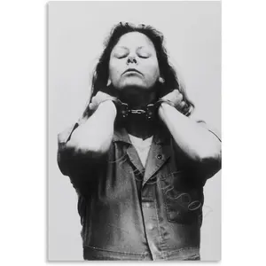 Serial Killer Aileen Wuornos Vintage Portrait Poster (2) Canvas Painting Posters And Prints Wall Art for Living Room Bedroom Decor