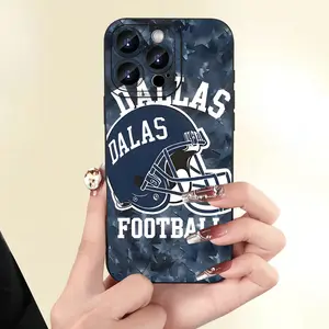 Matte Drop-resistant TPU Printed Phone Case Featuring A Trendy Dallas Football Print Design for IPhone 17/17 Air/16/16E/15/15E/14/13/12/11/Samsung Galaxy S26 S25 S24 S23 S22series Birthday Gift,