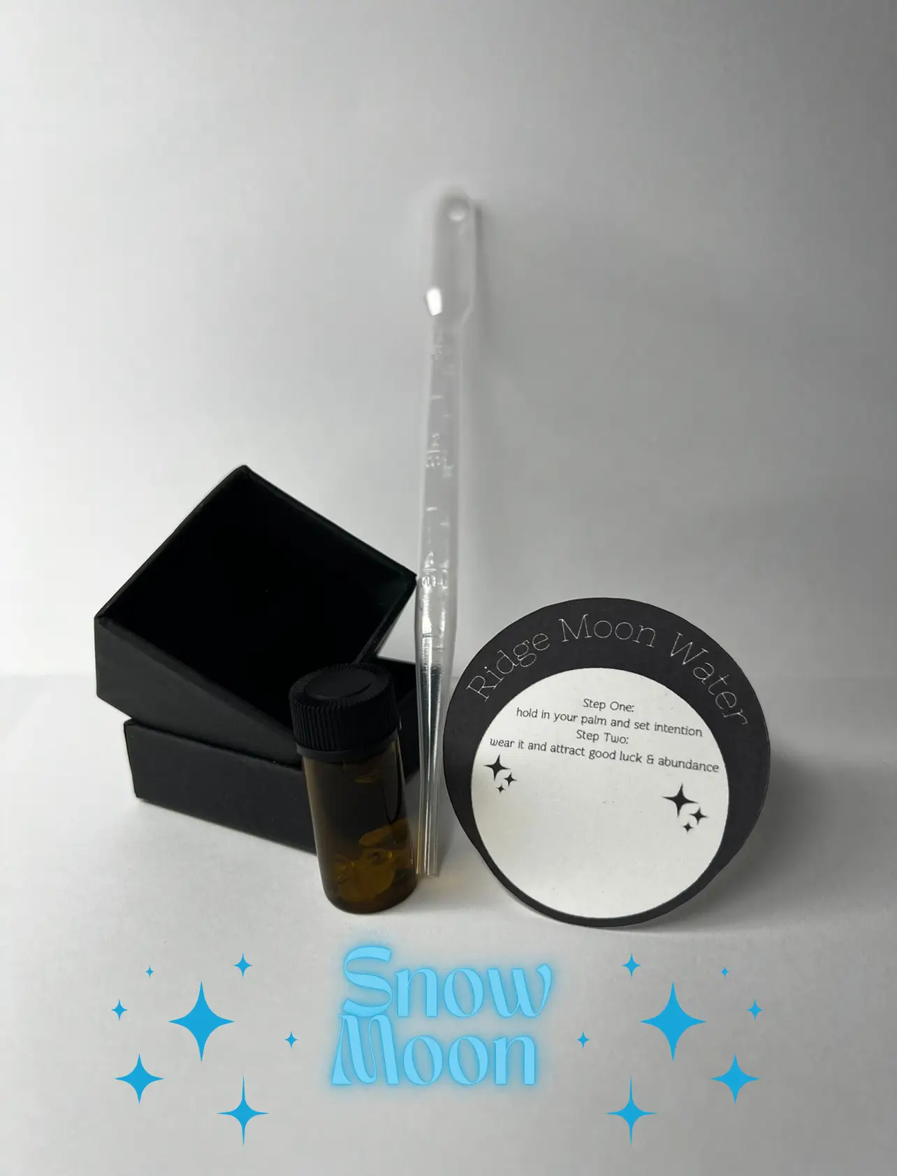 Snow Moon Water Refill Jar