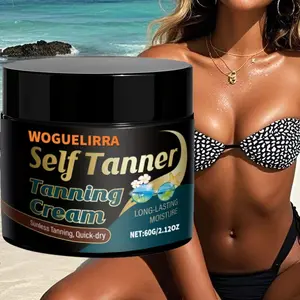 Superior Face Bronzing Lotion, Sunless Tanning Lotion, Quick-Acting Self-Tanning Milk, Full Body Use, Beach & Pool Friendly, Odorless, Gel/cream/mousse