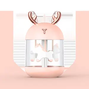 Portable Cute Pet Mini USB Humidifier, Hydrating Instrument, Aroma Diffuser for Home Desktop and Car Use