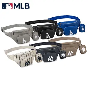 MLB Fanny Pack with Adjustable Strap, Hands-Free Waist Bag for Travel & Sports, Game Day Essentials, Unisex Multi-Compartment, 20-320