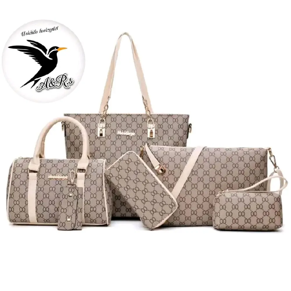 women's crossbody bag set, shoulder bag ,All-season versatile design,plain pattern