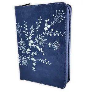 Biblia Compacta con Cierre Letra Grande 11 puntos RV1960 Soft Cover Imit Piel Mezclilla con Índice