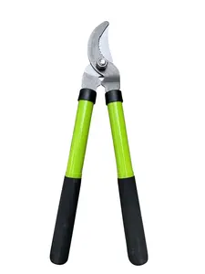 Bypass Loppers Tree Trimmer Clipper – Compact 15 inch High Carbon Steel Blade Gardening Loppers Pruning Shear