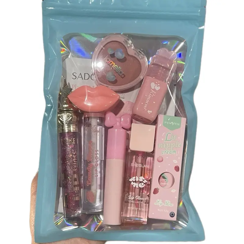 Cutie Bundle Mixed Lippie and Makeup Bag Cosmetic Cutie Bundle Mixed Lippie and Makeup Bag Cosmetic