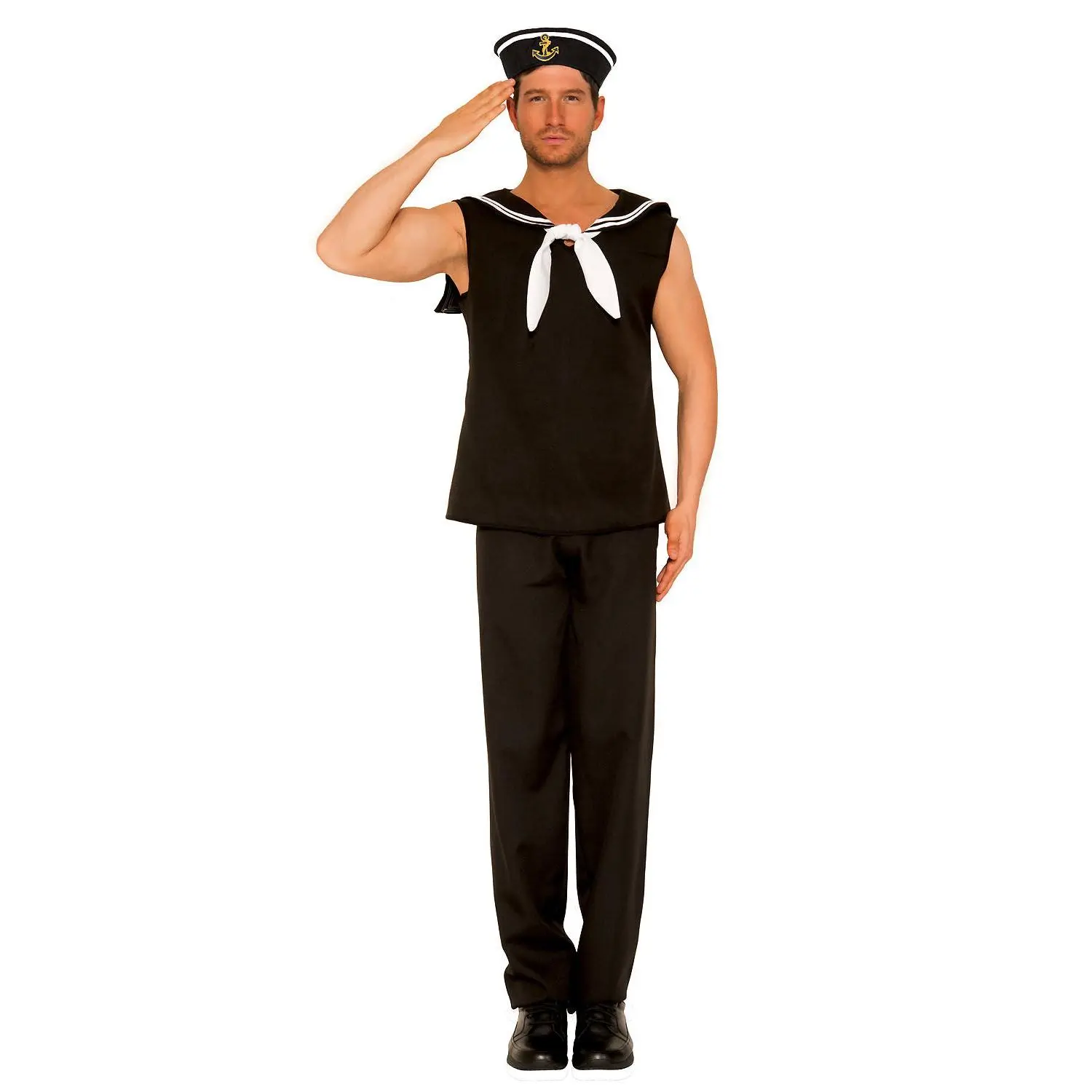 Adult Men's Sailor Costume Black
