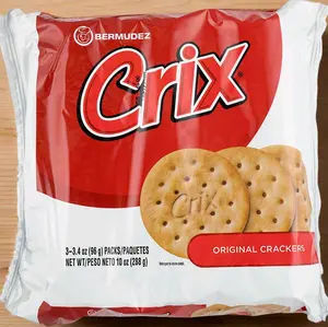 Bermudez Crix Original Crackers, 10 oz (3 Rolls)