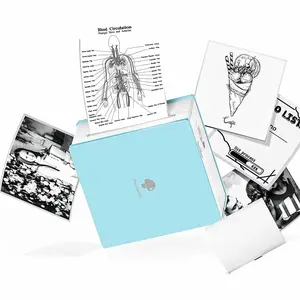 Phomemo M02 Sticker Printer Set-AI Study Small home printer Portable Thermal Printer Inkless Pocket Printer Bluetooth Photo Printer for Student Tutoring,  Notes, Diary, Entertainment, Work creative, for life recorders, develop children's talents