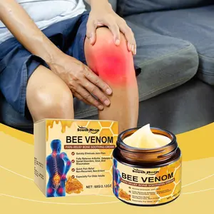 Revitalizing Bee Venom Cream for Joint & Bone Relief - Soothing Formula for Back, Neck, Hands & Knees - Natural Pain Relief Cream