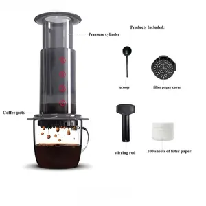 3-in-1 Manual Pressure Coffee Maker – Barista-Quality Brewing at Home