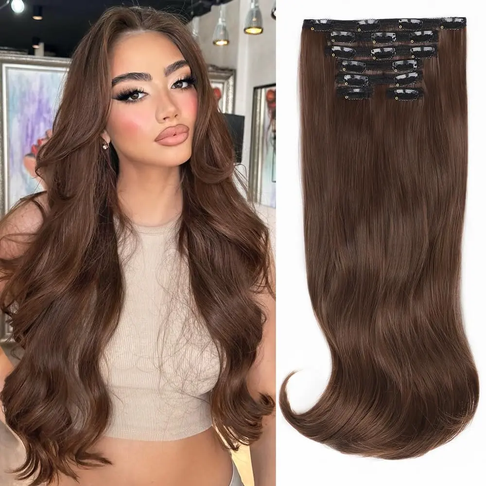 20 inch Light Brown 7PCS
