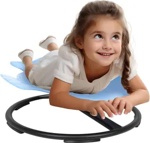 Latest Upgrade Children&Adult Stress Relieving Toys,360° Rocking Chair,Sensory Furniture For Kids,Sensory Swivel Chair,ADHD Anxiety Tools,Kids Furniture,Non-slip Metal Base,Equipment For Balance Development Ergonomic