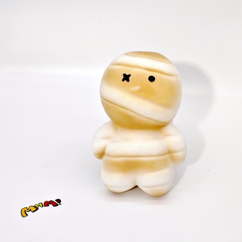 MHM Squishy Wind-Bread Buddy Stress Relief Toy - Sticky, Moist, Soft, Slow-Bouncing Foods Sensory Tool for Tactile Relaxation 9.65x6.89x4.13in