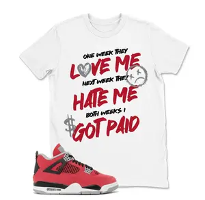 Shirt to Match Toro Red Sneakers, Red Black Graphic Tee, Everyday Streetwear Cotton T-Shirt for Men Women, Gift for Sneaker Lovers