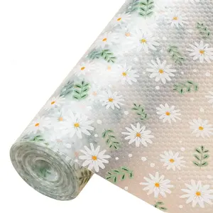 Shelf Liner,Non-Slip Shelf Liners for Kitchen Cabinets,Waterproof Shelf Liner with Modern Pattern,Durable EVA Material for Home Organization(45*150CM)