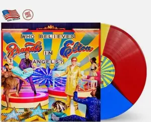 Elton John & Brandi Carlile – Who Believes in Angels? – Tri‑Color Vinyl LP – New