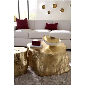 Broken Egg Bowl White and Gold Leaf