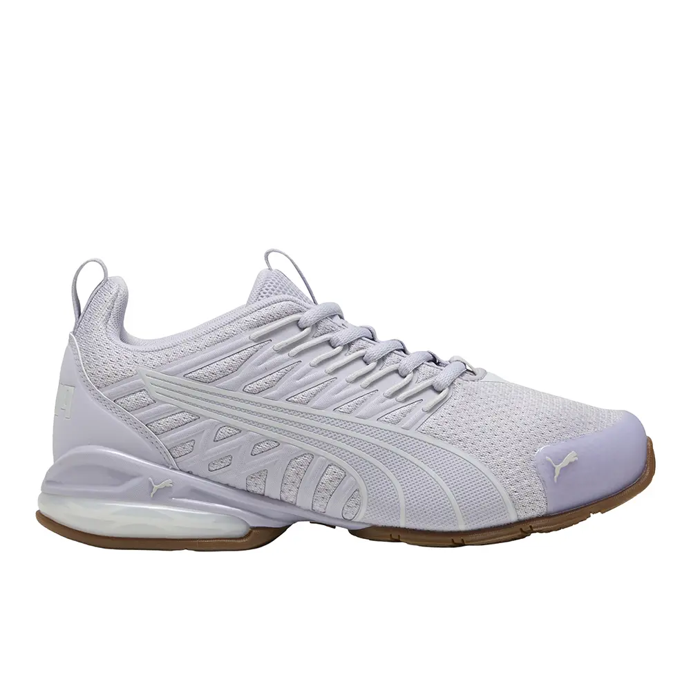 PUMA Womens Voltaic Evo Premium Lace Up Sneakers Shoes - Purple