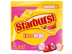 FaveREDS Fruit Chews Candy, Chewy Candy, 15.6 oz Sharing Size Bag