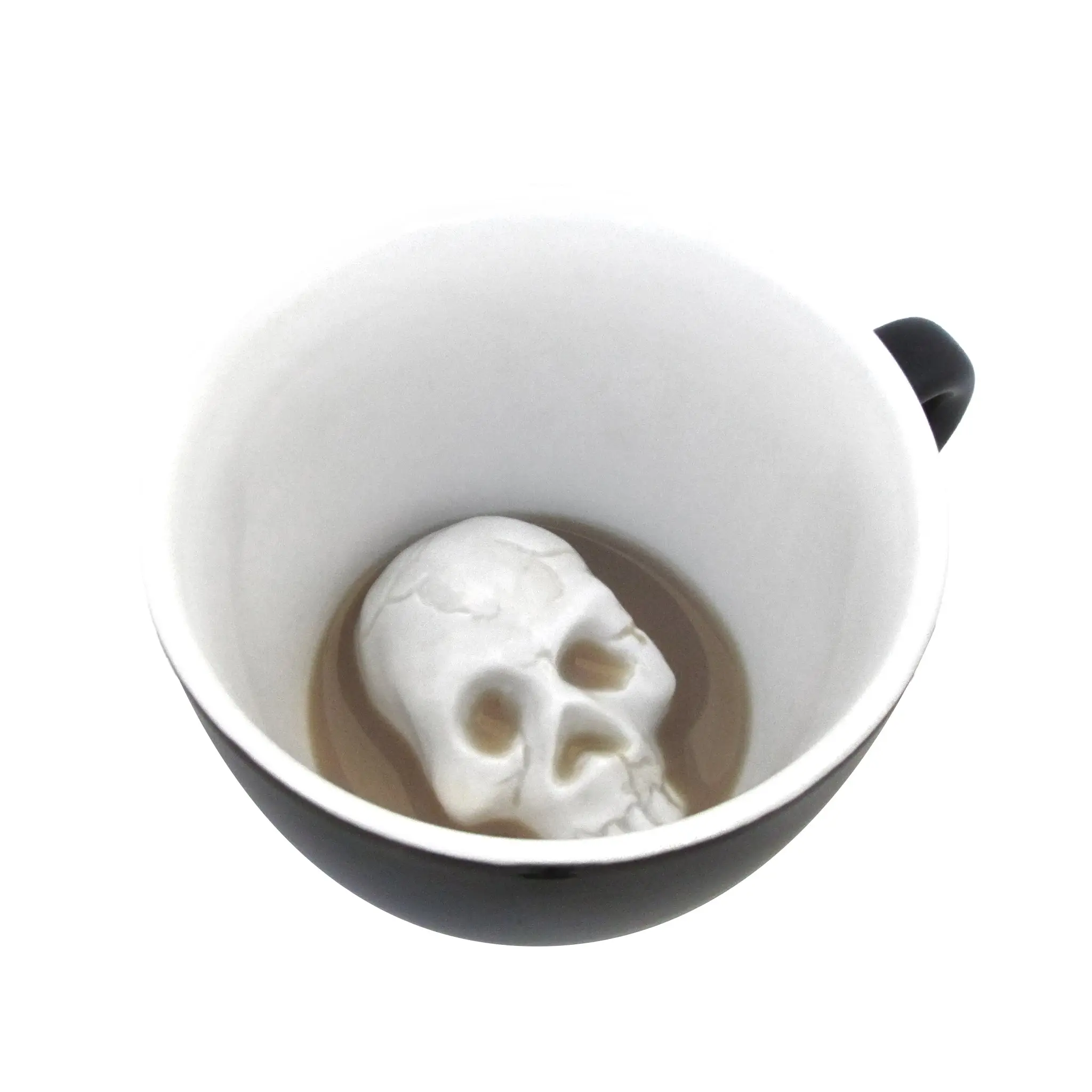 Dignified Skull Decorative Bowls - Drinking & Coffeeware, Macabre Kitchenware Accessory for Horror Enthusiasts