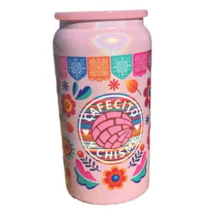 16 oz. Cafecito y Chisme - Stainless Steel Drinking Tumbler