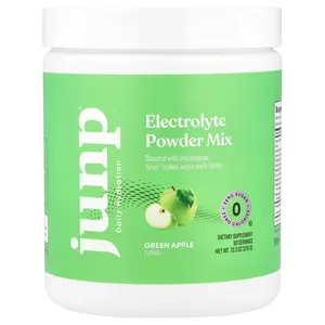 JUNP Hydration Electrolyte Powder Mix, Green Apple, 13.3 oz (378 g)