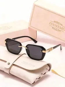 New Fashion Trendy Sunglasses, Decorative Lens, Daily Accessory, Bare Face Essential, Loved by Young People, Holiday Must-Have, Unisex Design