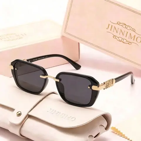 New Fashion Trendy Casual Sunglasses, Decorative Lenses, Lightweight Daily Wear, Perfect for Travel, Holiday & Outdoor Activities, Unisex Design
