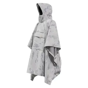 Poncho Villa®, Tactical Waterproof-Breathable Rain-Softshell & Shelter