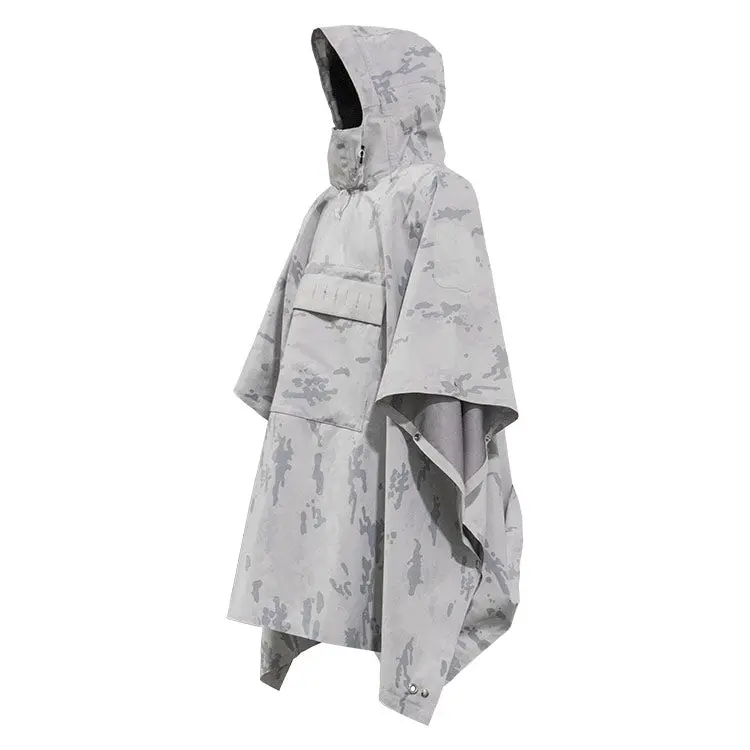 Poncho Villa®, Tactical Waterproof-Breathable Rain-Softshell & Shelter