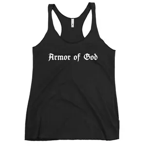 Armor of God Faith Tank Top – Ephesians 6:10-18 Athletic Wear
