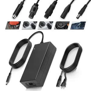 29.4V 2A Fast Charger with 7 Plugs Universal for 24V 25.2V 25.6V 25.9V Lithium Battery, BOEEA 7S Lithium-ion Battery Charger Replacement