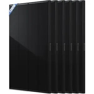 ECOBOSS 200W  Solar Panel 12V N-Type 16BB 25.6% High Efficiency Lightweight Monocrystalline for Rooftop Trailer RV & Off-Grid