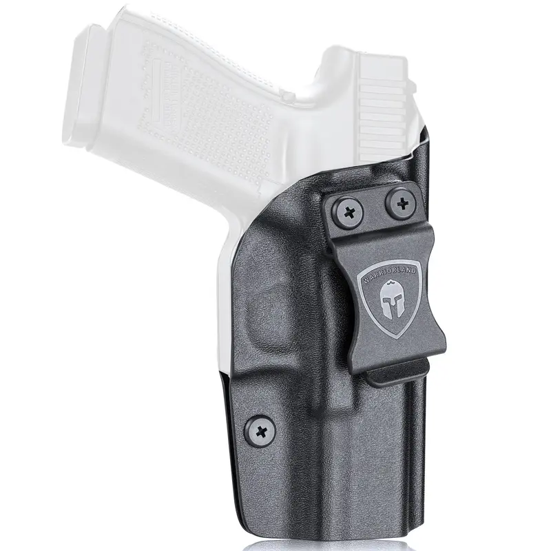 WARRIORLAND IWB Kydex Holster Custom Fit: G19Gen6,G17/G19/G26/G34 Gen 3-5,G17/G19/G34 Gen 4-5 MOS,  G19X/G44/G45,G22/23/31/32/27/33 Gen 3-4,G26/G45/G47 Gen 5 MOS,Right Hand DealsforYouDays, Competition, Belt Clip Holster, Concealed Holster