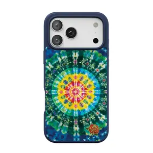 Casely iPhone 17 Pro Case | Veneta Tapestry | Grateful Dead Tie Dye | Align Soft-Touch Flexible Bumper Case | Compatible with MagSafe