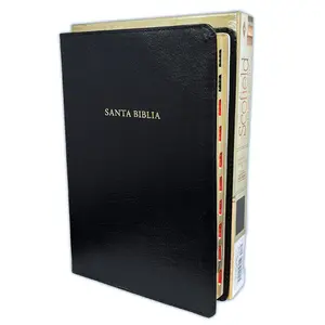Study Bible Scofield in Spanish Letter 9 points Reina Valera 1960 Leather Black with Index
